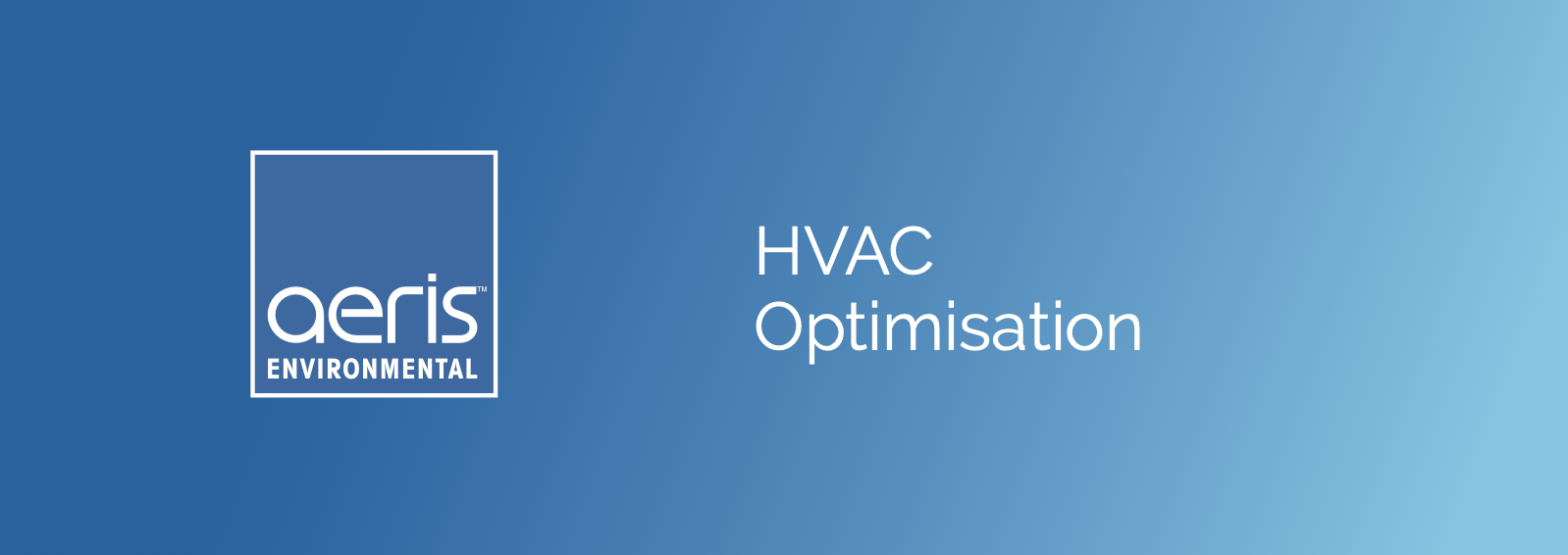 Aeris Environmental — HVAC Optimisation